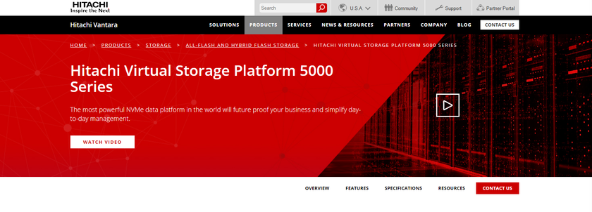Hitachi Virtual Storage Platform серии 5000